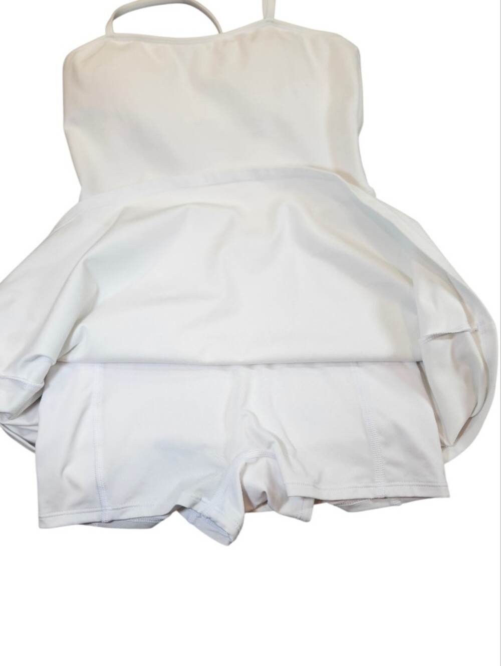 Alo Yoga Courtside Tennis Dress White Built In Shorts XS - Picture 6 of 14